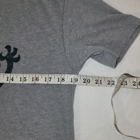 513. Next Level Short Sleeve T-Shit Gray Sz M - Picture 3 of 7